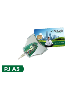 e-CNPJ A3 (Kit Smartcard + Leitora) - 12 meses